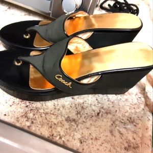 Coach sandals